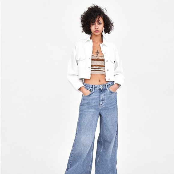 (SOLD)Zara Strappy Crochet Top - Picture 3 of 7